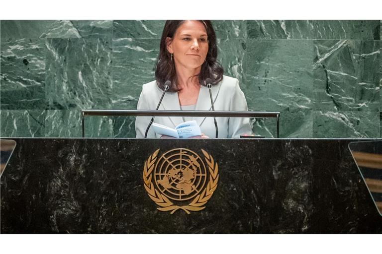 Baerbock kennt ihren designierten neuen Arbeitsplatz noch als Außenministerin. (Archivbild)