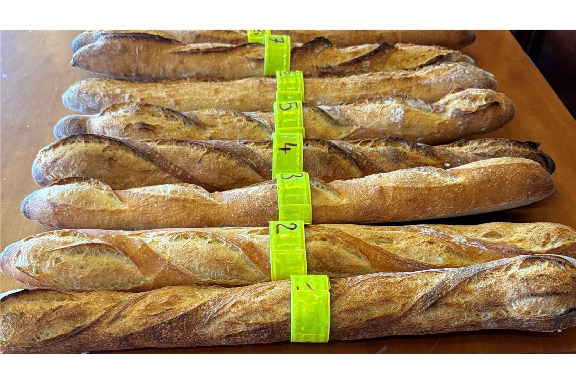 Baguettes sind die beliebteste Brotsorte in Frankreich.