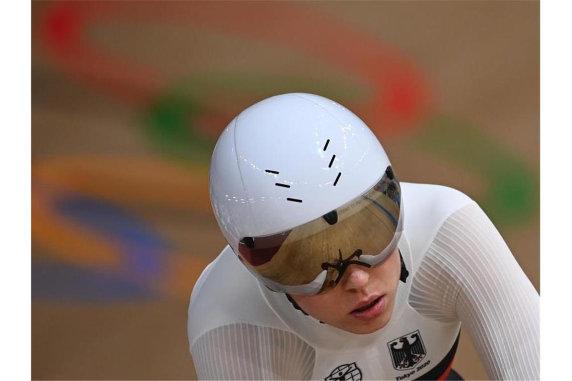 Bahnrad-Asse Levy und Hinze verpassen Medaillen Bahnrad-Ass Emma Hinze hat Bronze im Sprint verpasst. Foto: Sebastian Gollnow/dpa