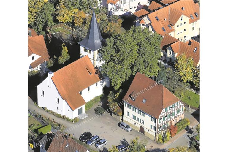 Bald ein Bild aus vergangenen Tagen: Der rund 25 Meter hohe Walnussbaum bei der Kirche wird in den kommenden drei Wochen gefällt. Foto: F. Muhl