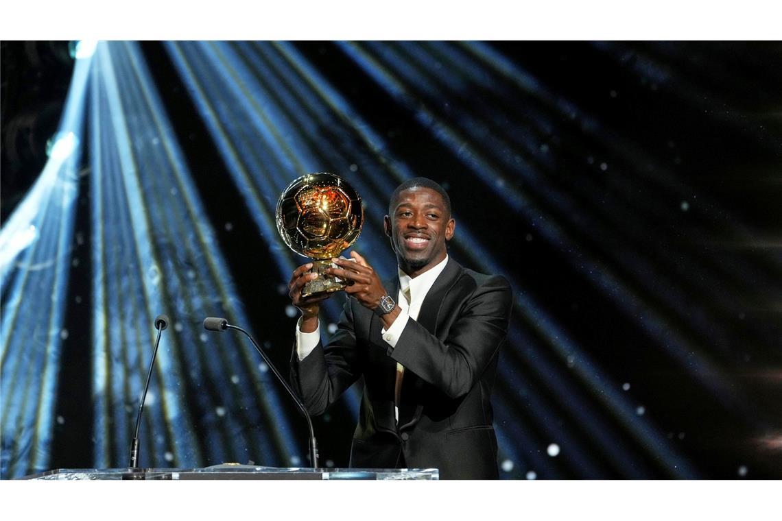 Ballon d'Or 2025 für PSGs Ousmane Dembélé.