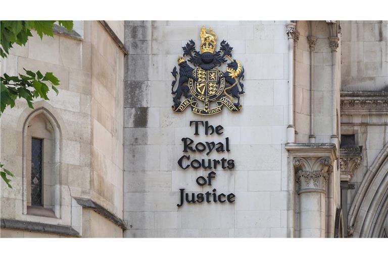 Banksy hat wieder zugeschlagen – diesmal an einem Gerichtsgebäude in London (Symbolfoto).