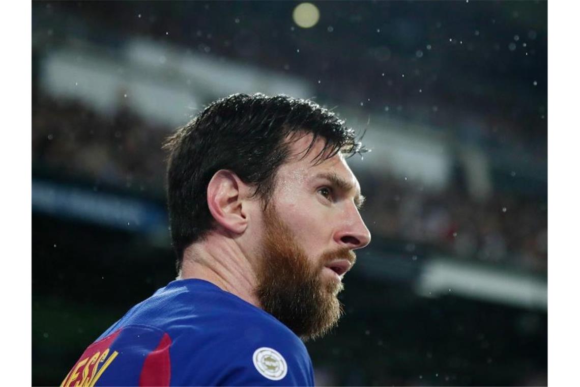 Barcelonas Superstar Lionel Messi hat Geld an Krankenhäuser gespendet. Foto: Manu Fernandez/AP/dpa