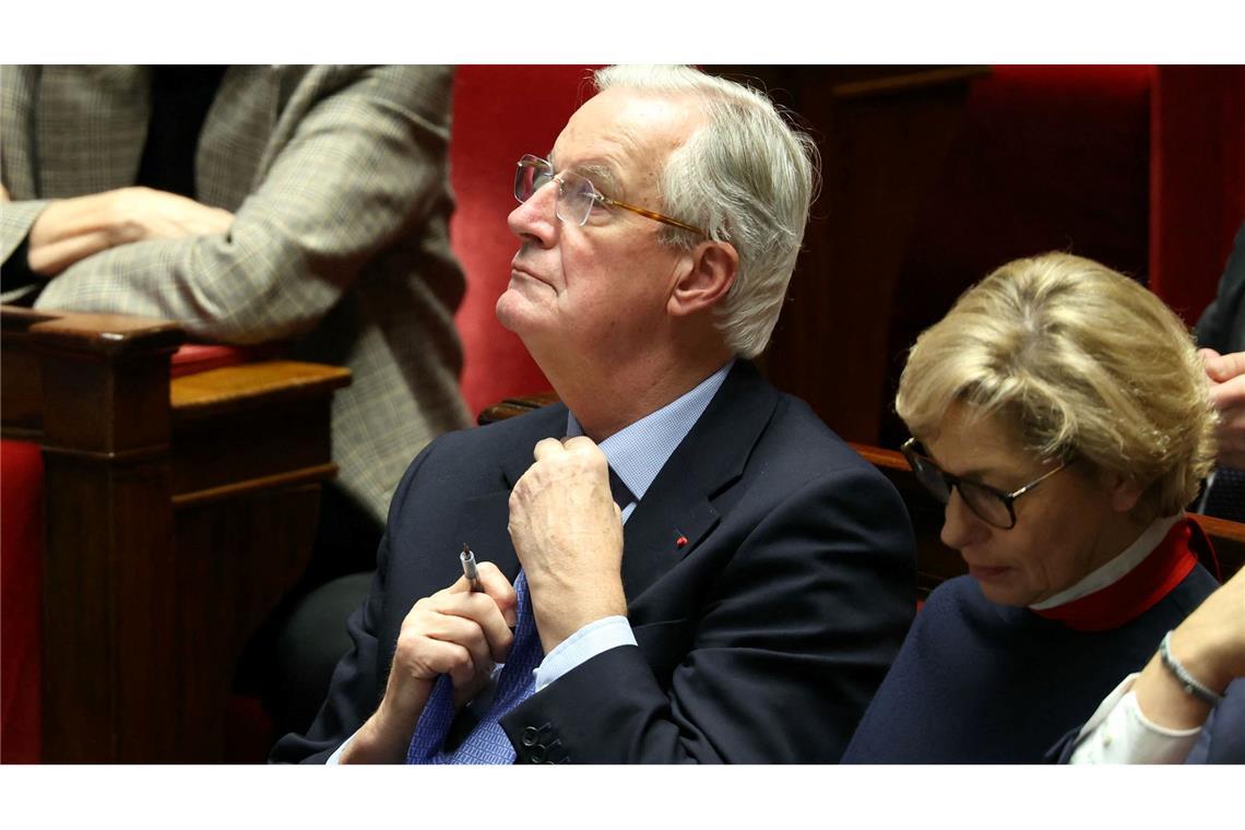 Macron in Politikkrise unter Druck - EU blickt nach Paris Barnier geht als Premier mit der kürzesten Amtszeit in die jüngere französische Geschichte ein. (Archivbild)
