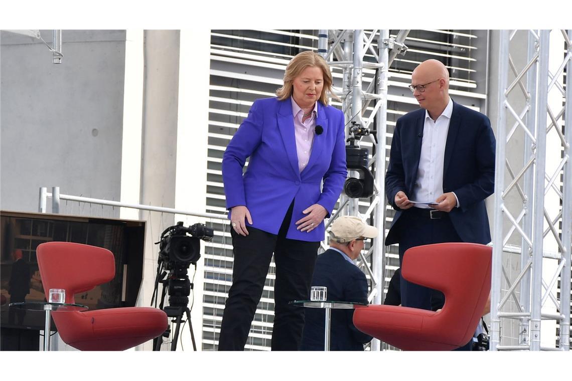 Bas: Vertrauen in Spahn nach Richterwahl-Eklat angeschlagen Bas beim Sommerinterview der ARD.