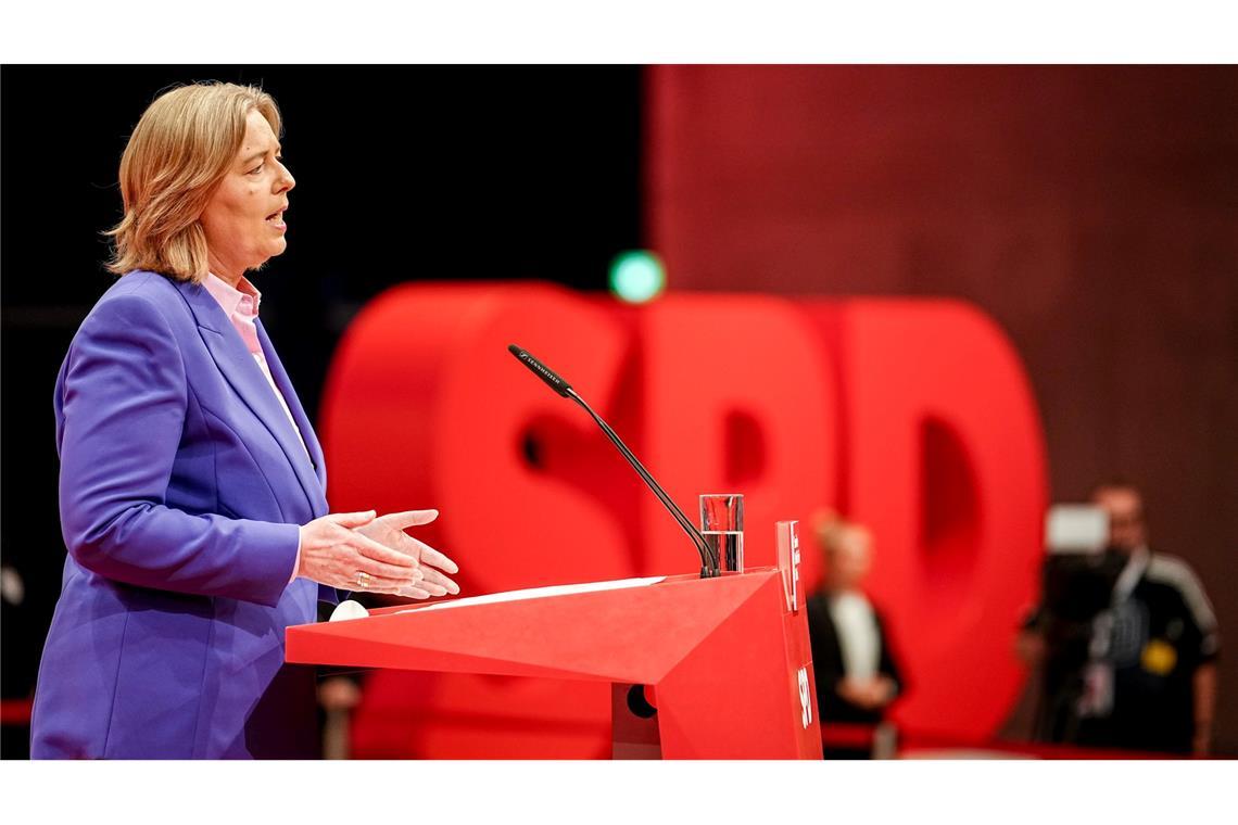 Klüssendorf neuer Generalsekretär der SPD Bas hielt eine launische Rede