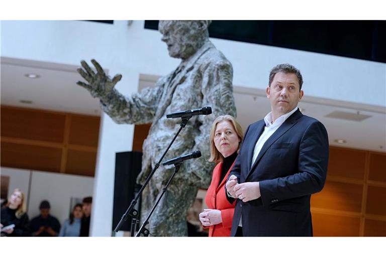 Bas und Klingbeil sehen gerade nicht die Zeit für Rücktritte.