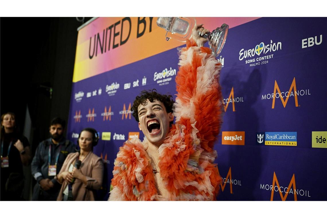 Alles zum Mitreden über den Eurovision Song Contest Basel ist Gastgeber, weil Nemo den ESC 2024 für die Schweiz gewonnen hat (Archivbild).