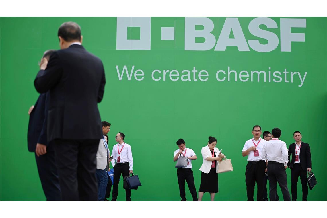 BASF ist er weltgrößte Chemiekonzern.