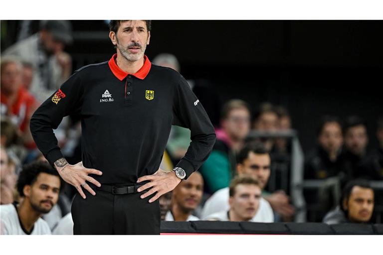 Basketball-Bundestrainer Alex Mumbrú spricht über seine schwere Zeit bei der EM. (Archivfoto)