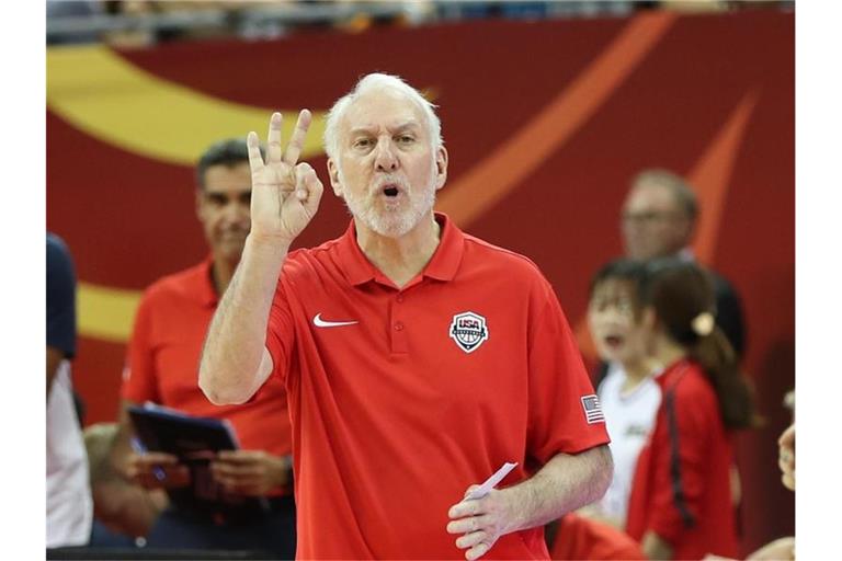 Basketball-Coach Gregg Popovich ist der Meinung, dass gerade die weiße Bevölkerung gegen Rassismus eintreten müsse. Foto: Ding Ting/XinHua/dpa