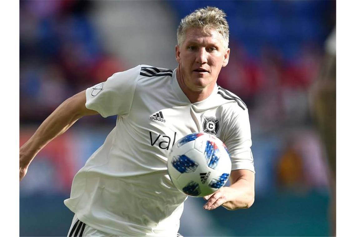 Bastian Schweinsteiger spielte mit Chicago Fire in Cincinnati nur 0:0. Foto: Brooks Von Arx/ZUMA Wire