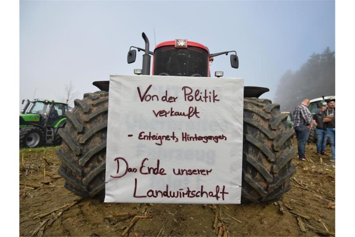 Bauernproteste gegen Agrarpolitik