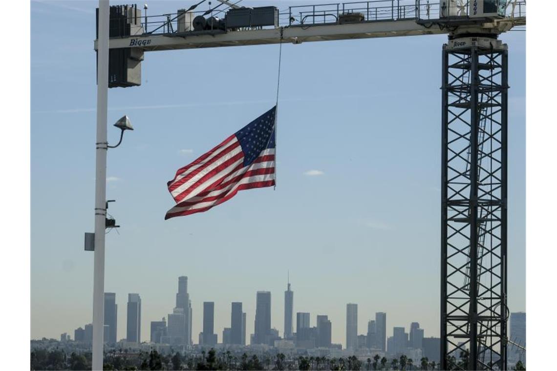 Baustelle in Hollywood: Die Arbeitslosenquote in den USA lag zuletzt mit 3,5 Prozent auf ihrem niedrigsten Stand seit 50 Jahren. Foto: Ringo Chiu/ZUMA Wire/dpa