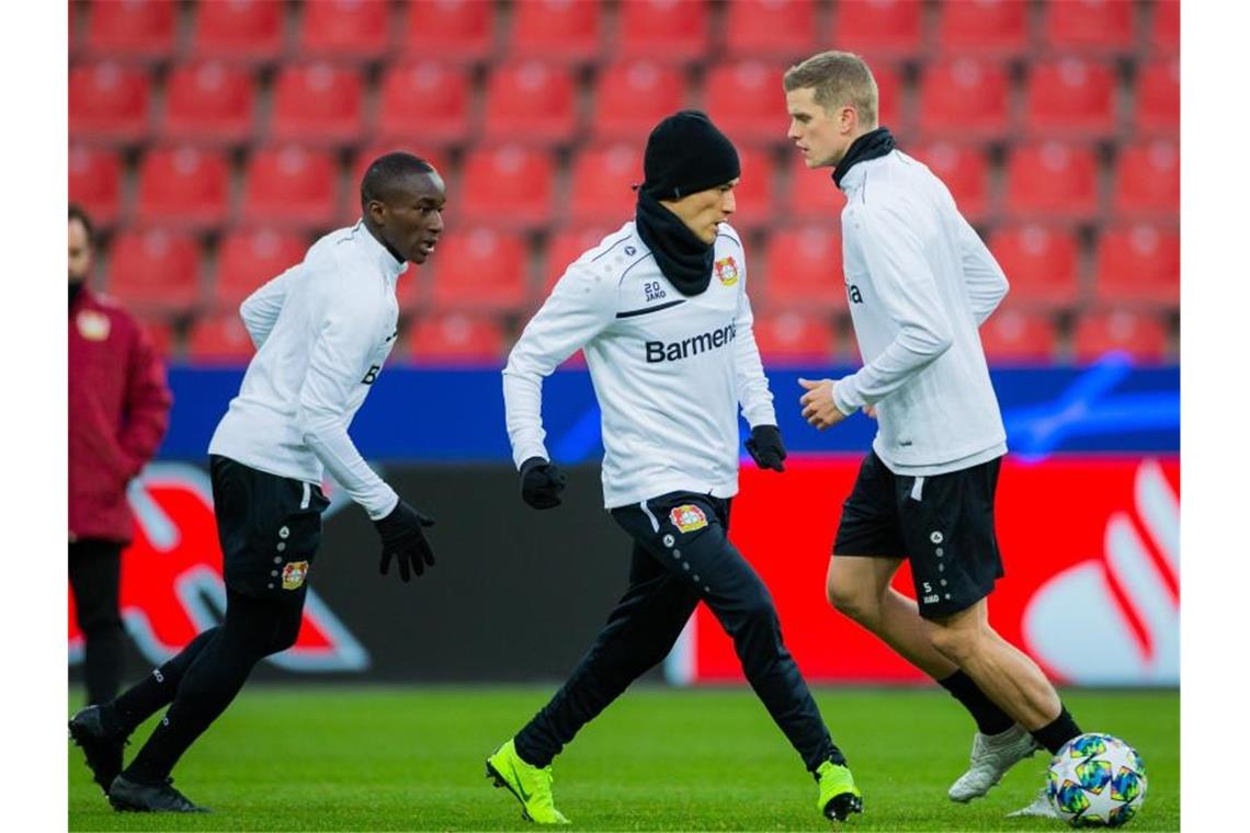 Bayer Leverkusen will das deutsche Quartett in der Champions League komplettieren. Foto: Rolf Vennenbernd/dpa