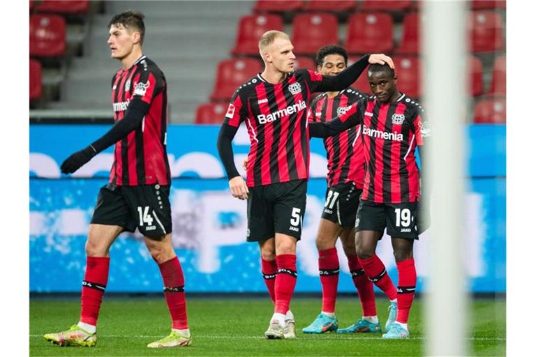 Bayer Leverkusen zeigte sich zuletzt in Torlaune. Foto: Marius Becker/dpa
