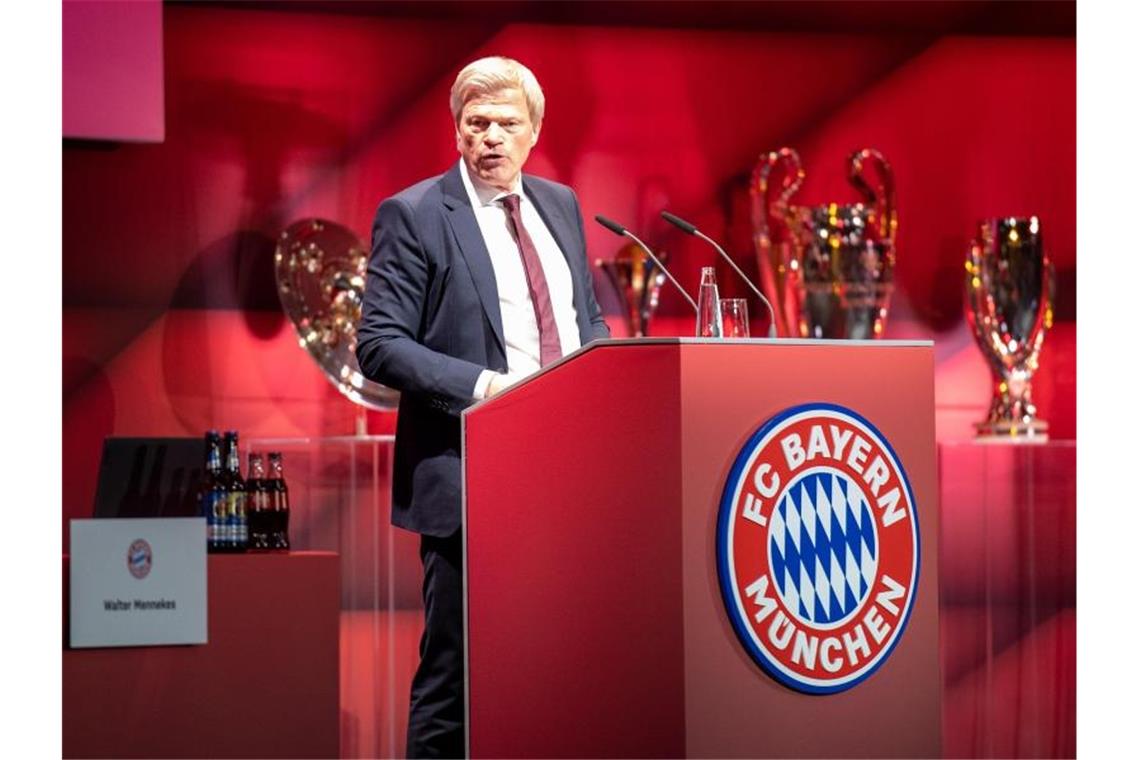 Bericht: Ermittlungen gegen Bayern-Vorstand Bayern Münchens Vorstandsvorsitzender Oliver Kahn hat sich zu den Vorwürfen gegen den Verein geäußert. Foto: Ulrich Gamel/kolbert-press/dpa