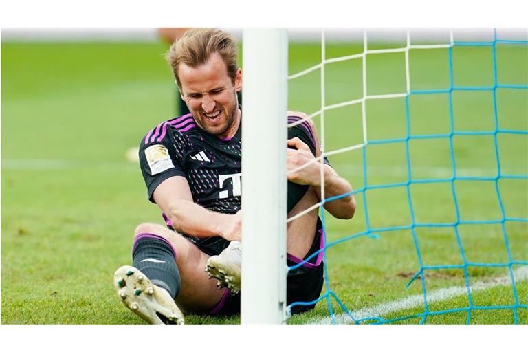 Bayern-Star Harry Kane hatte sich beim Spiel in Darmstadt verletzt.