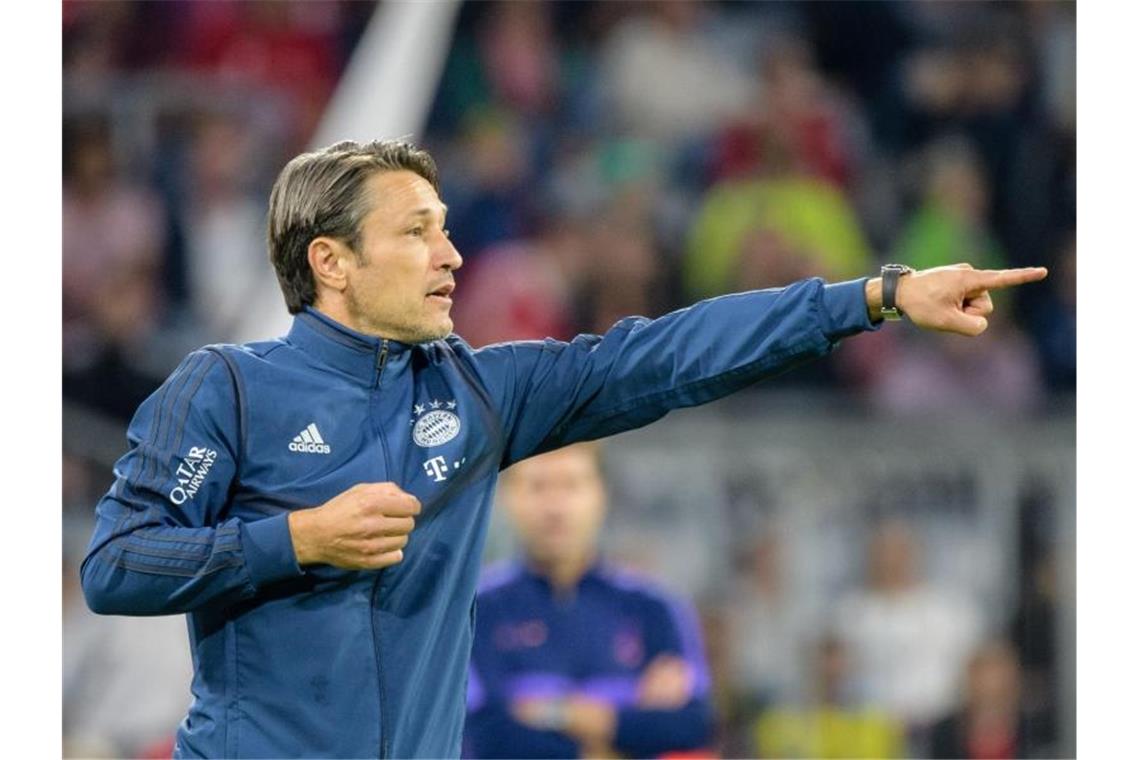 FC Bayern verliert letzten Test im Elfmeterschießen Bayern-Trainer Niko Kovac unterlag mit seinem Team im Elfmeterschießen gegen Tottenham Hotspur. Foto: Matthias Balk