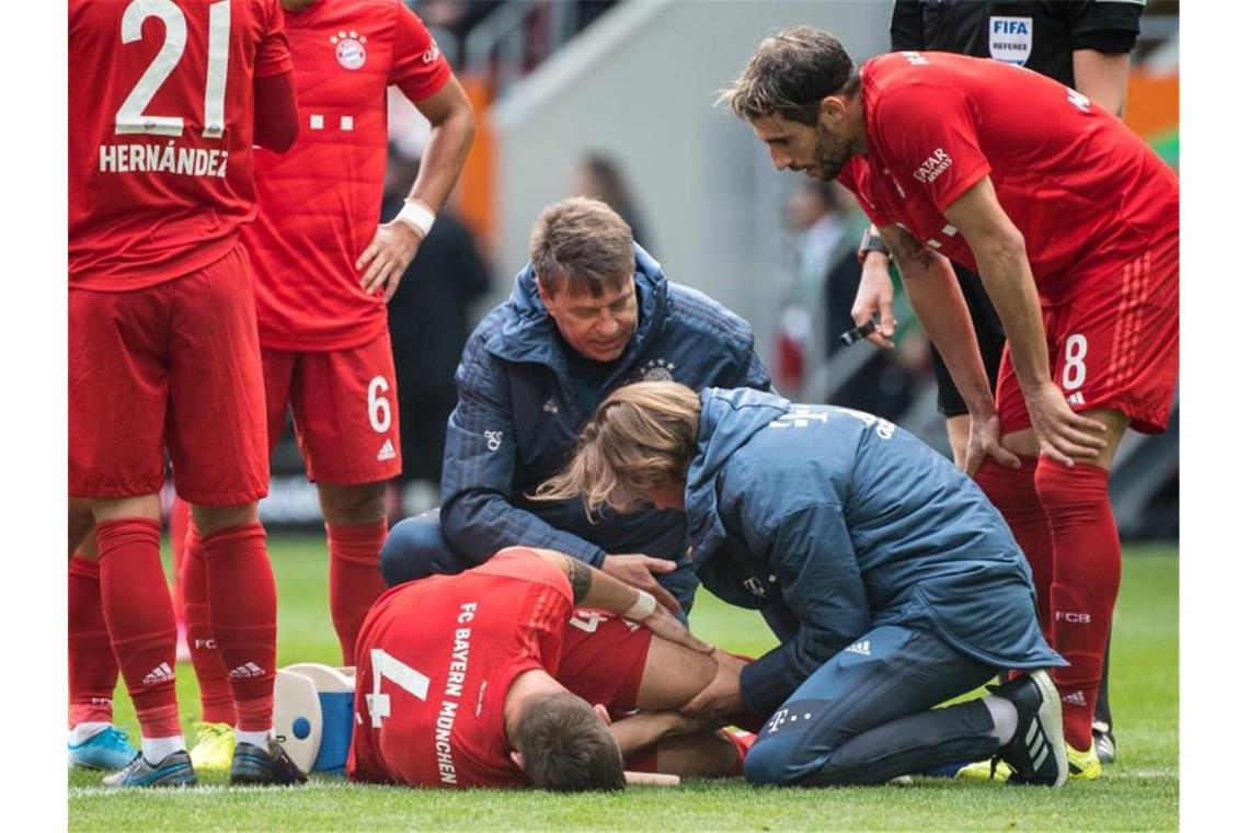 Bayern-Verteidiger Niklas Süle erlitt einen Kreuzbandriss. Foto: Matthias Balk/dpa