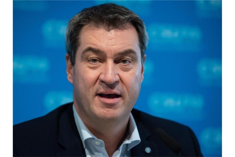 Bayerns Ministerpräsident Markus Söder: „Gut, dass die Sache vom Tisch ist.“. Foto: Sven Hoppe/dpa