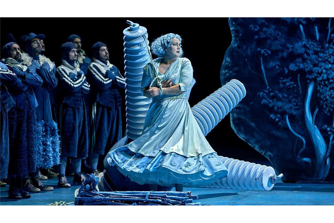 Er ist wieder da: Bayreuth feiert Christian Thielemann Bayreuths Elsa in der Oper "Lohengrin".