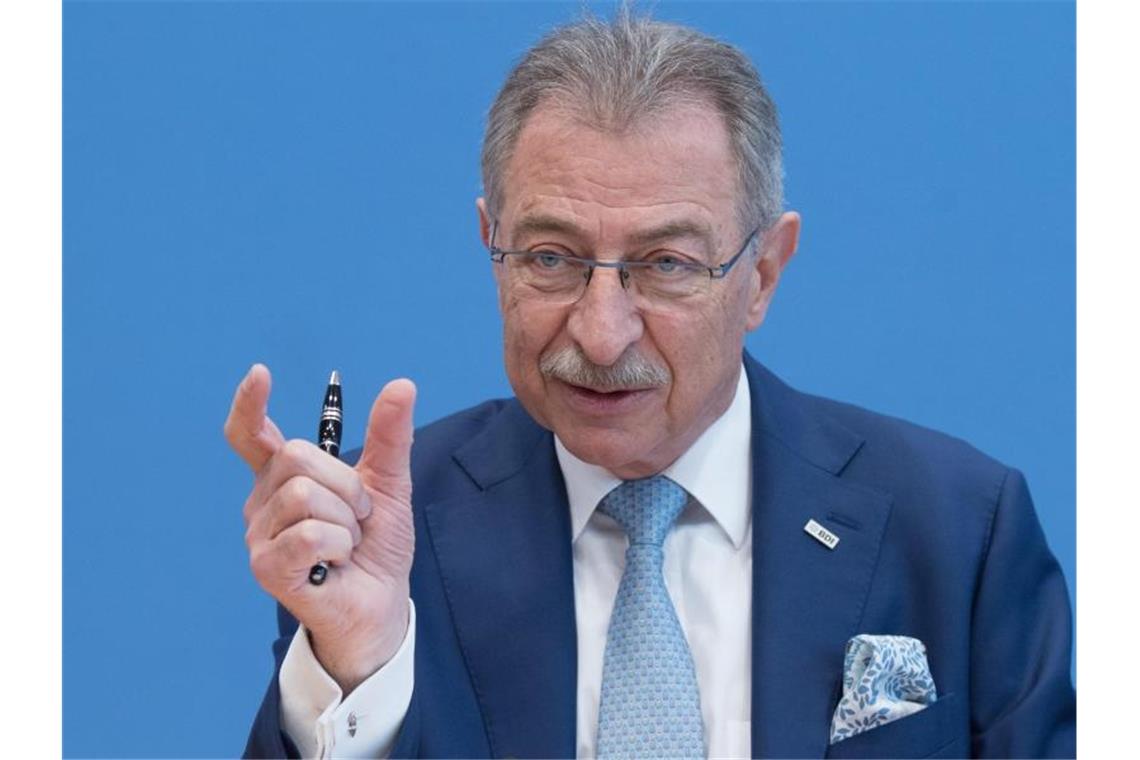 BDI-Präsident Dieter Kempf sprach von einem „geordneten Rückgang“ des Staates aus dem Wirtschaftsleben. Foto: Jörg Carstensen/dpa