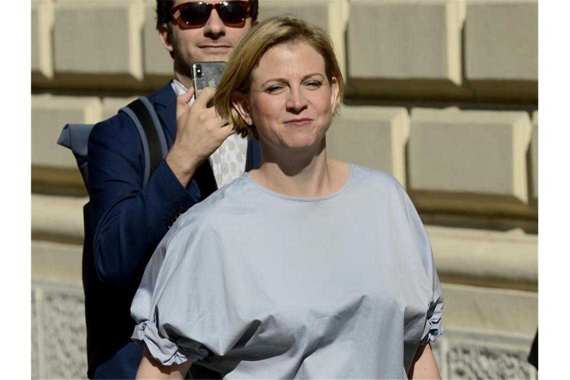 Kurz ist klarer Sieger der Wahl in Österreich Beate Meinl-Reisinger, Vorsitzende und Spitzenkandidatin der Neos, in Wien. Foto: Herbert Pfarrhofer/APA