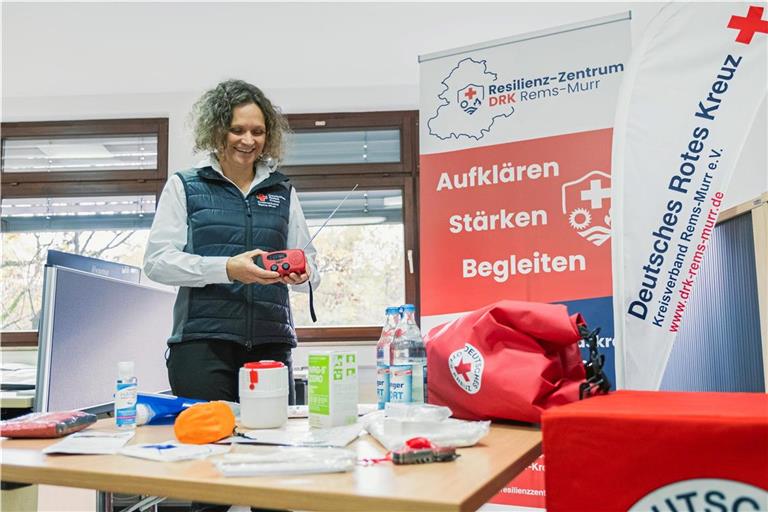 Resilienz-Zentrum des DRK in Waiblingen startet Beate Wichtler ist zuständig für das neue Resilienz-Zentrum. Foto: Danijel Grbic