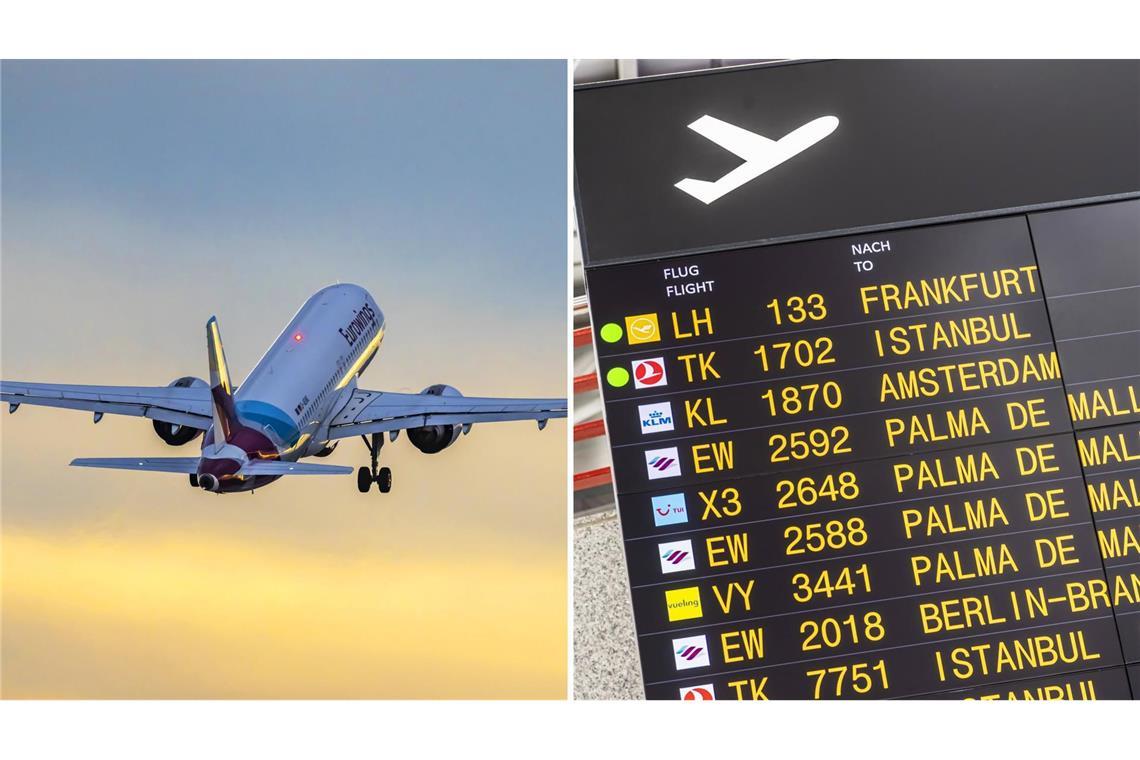 Bedrohte Eurowings-Abflüge in Stuttgart und an anderen Airports.