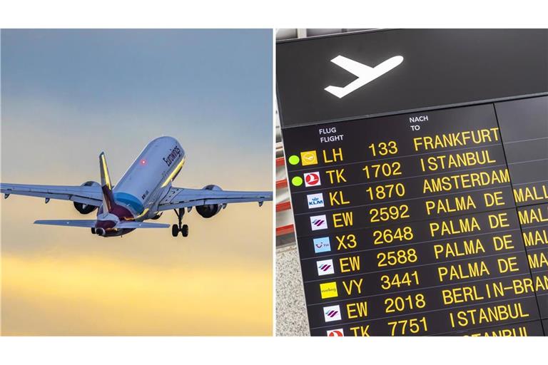 Bedrohte Eurowings-Abflüge in Stuttgart und an anderen Airports.