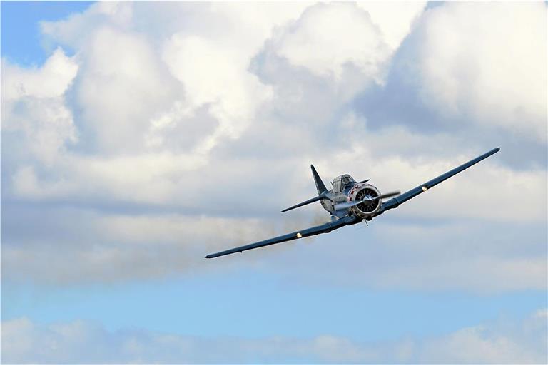 Beeindruckende Flugshows begeistern die Besucherinnen und Besucher. Fotos: Tobias Sellmaier
