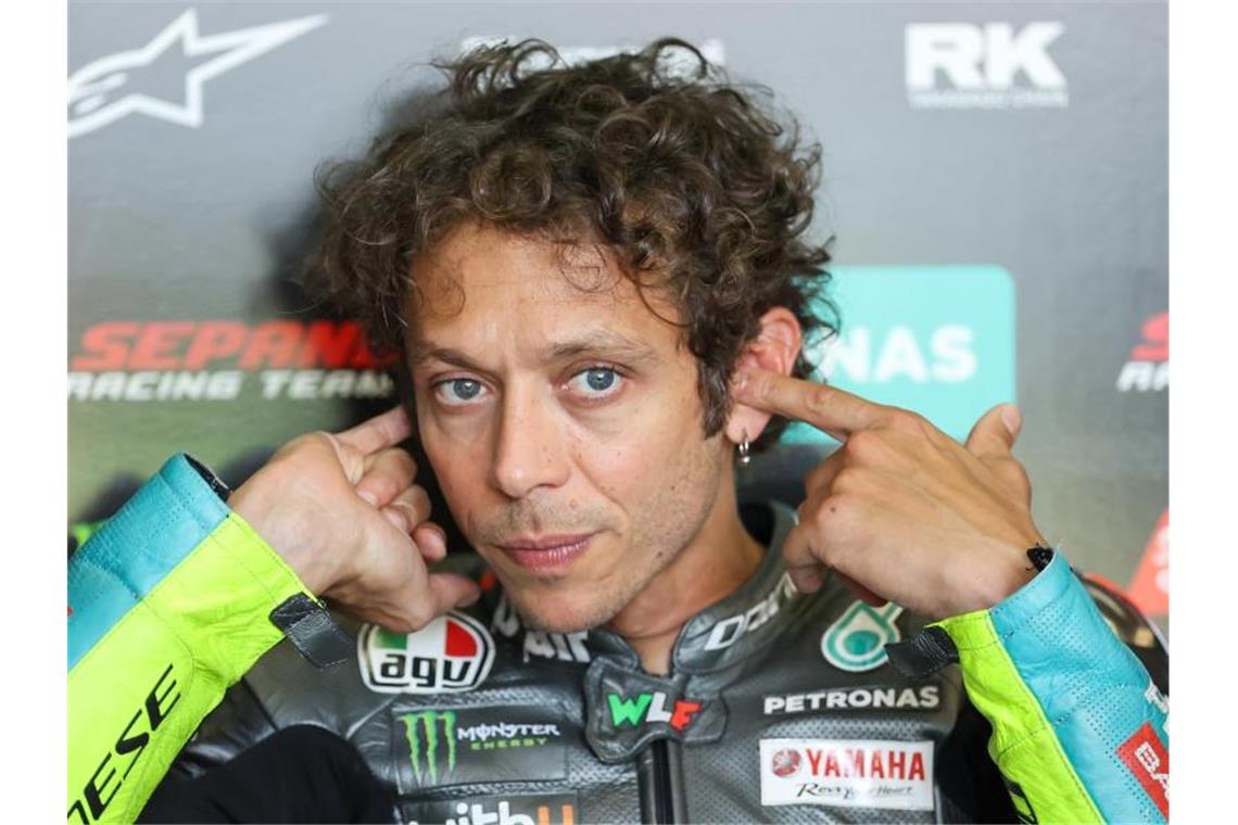 Beendet nach der Saison 2021 seine Motorrad-Karriere: MotoGP-Pilot Valentino Rossi. Foto: Jan Woitas/dpa-Zentralbild/dpa