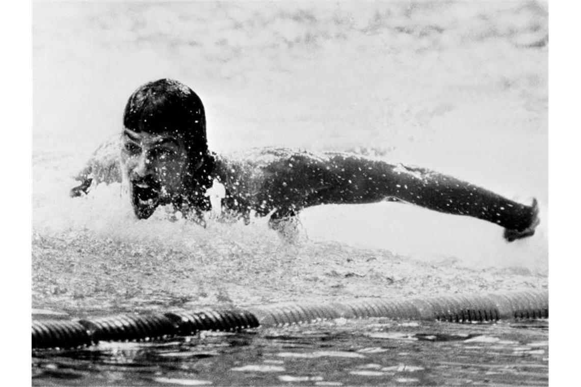 Nicht nur Tennis-Ass Barty: Frühe Rücktritte von Sportstars Beendete mit 22 Jahren im Jahr 1972 erstmals seine Karriere - und versuchte er im Alter von 41 Jahren ein Comeback: Mark Spitz. Foto: Staff/FILES/dpa