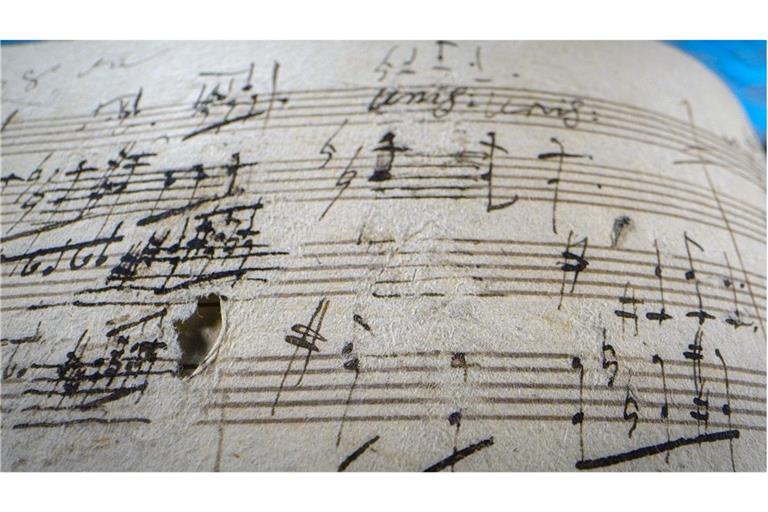 Beethovens 9. Sinfonie: die Originalpartitur