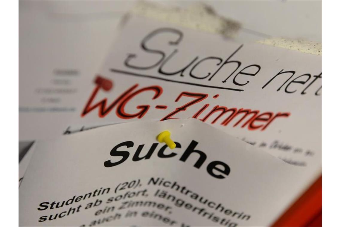 Studentenzimmer in der Krise: Zwischenmieten weniger gefragt Befristete Mietangebote für Studenten werden derzeit weniger nachgefragt. Foto: picture alliance / Felix Kästle/dpa/dpa-tmn