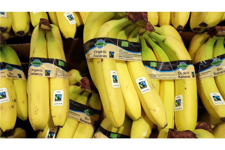 Bei Bananen ist die Nachfrage zuletzt besonders rasant gestiegen.
