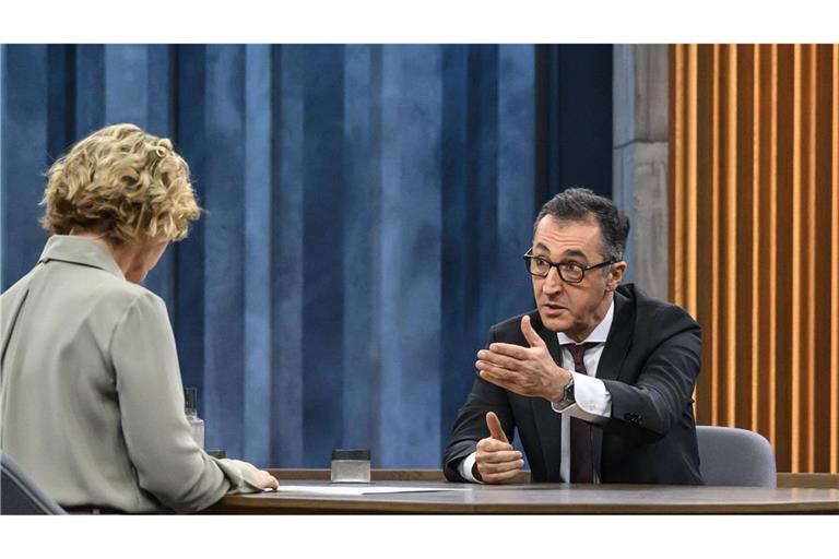 Bei Caren Miosga war am Sonntagabend unter anderem auch Cem Özdemir zu Gast.