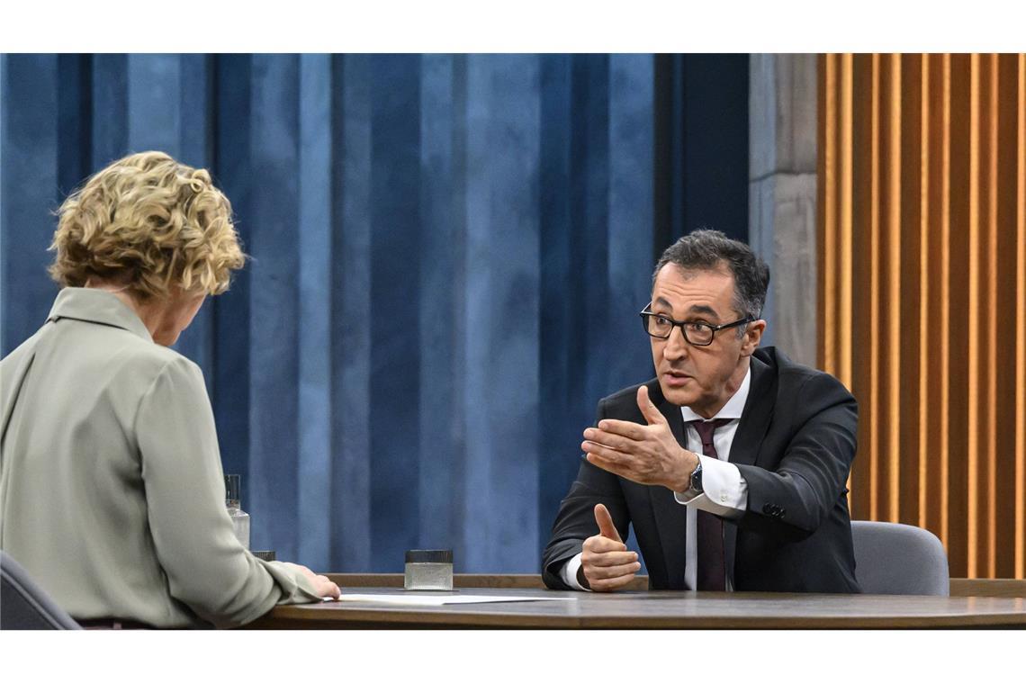 Bei Caren Miosga war am Sonntagabend unter anderem auch Cem Özdemir zu Gast.