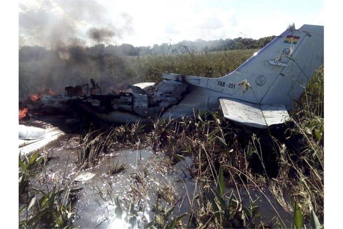 Sechs Tote bei Flugzeugabsturz in Bolivien