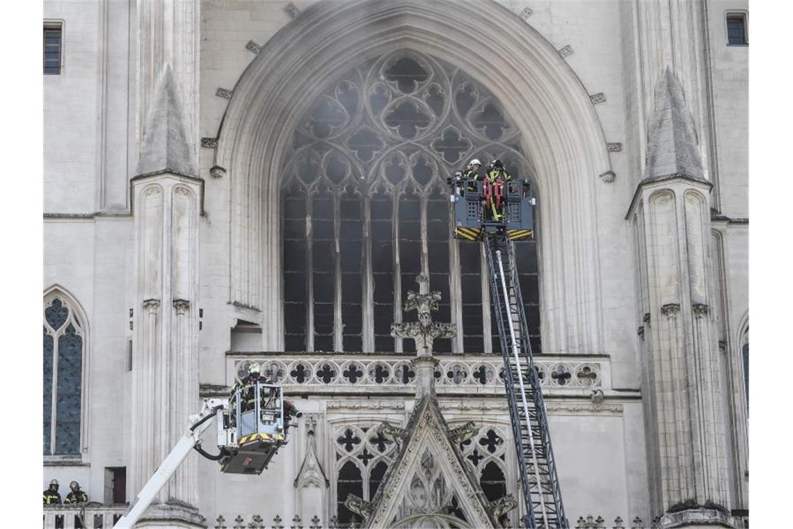 Brand in Kathedrale von Nantes: Verdächtiger in U-Haft