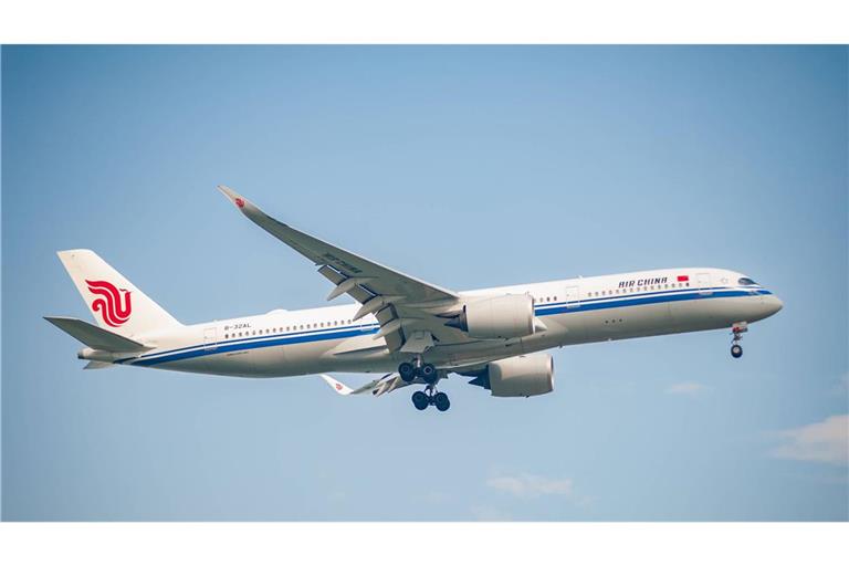 Bei dem Passagierflugzeug habe es sich um eine Airbus der Fluggesellschaft Air China gehandelt. (Symbolfoto)