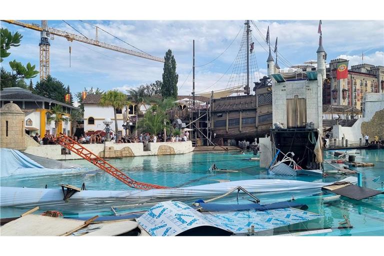 Bei dem Unfall im Europa-Park waren im August 2023 mehrere Menschen verletzt worden.