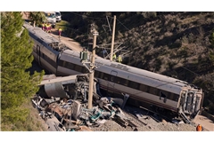 Bei dem Zugunglück kamen mehr als 40 Menschen ums Leben.