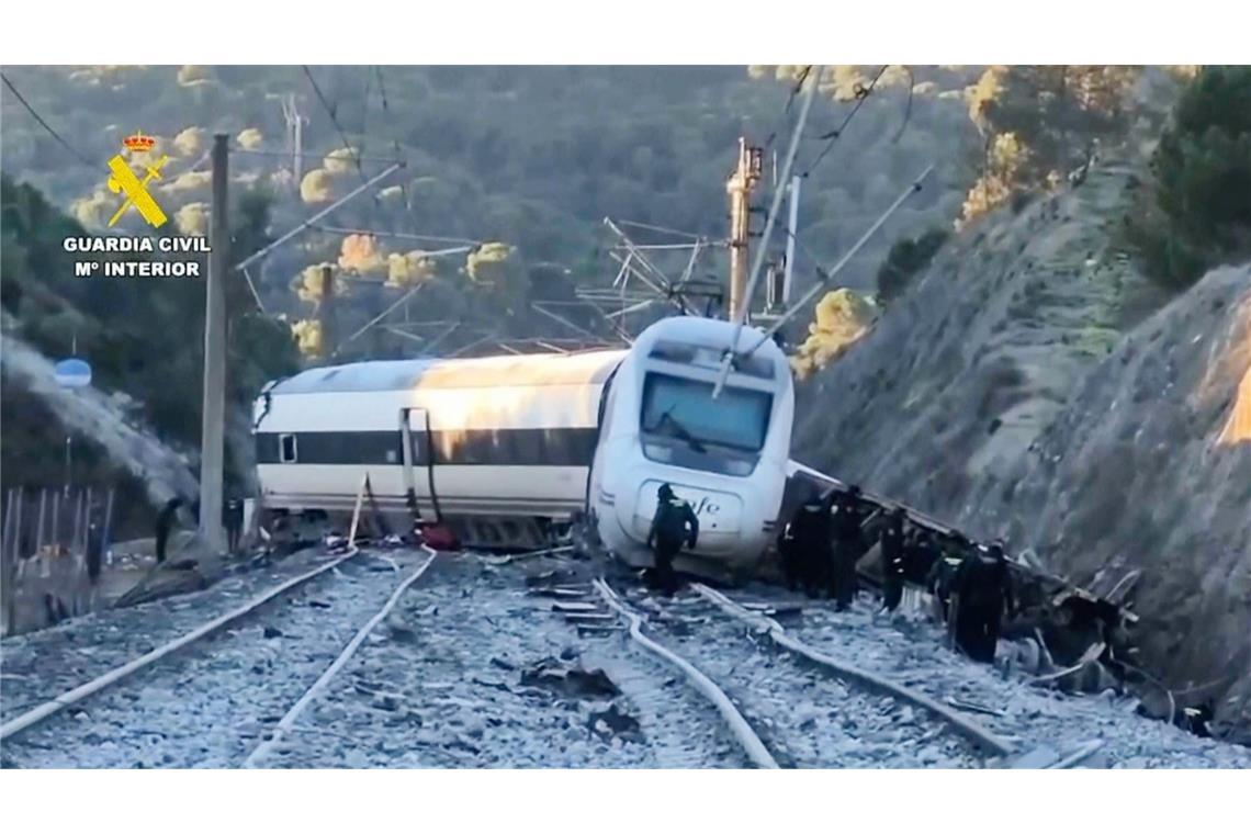 Bei dem Zugunglück kamen mehr als 40 Menschen ums Leben.