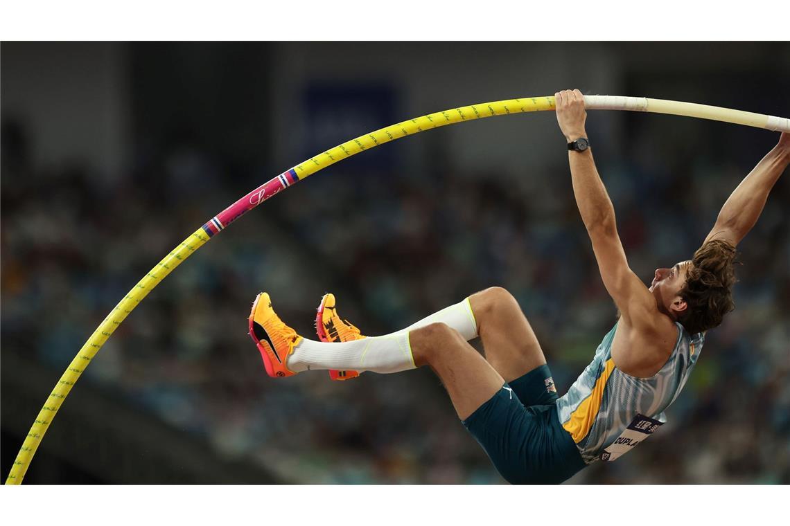 Bei den Diamond League Xiamen Meetings im chinesischen Xiamen stellte der Schwede Armand Duplantis mit 6,24 Metern einen neuen Weltrekord im Stabhochsprung auf.