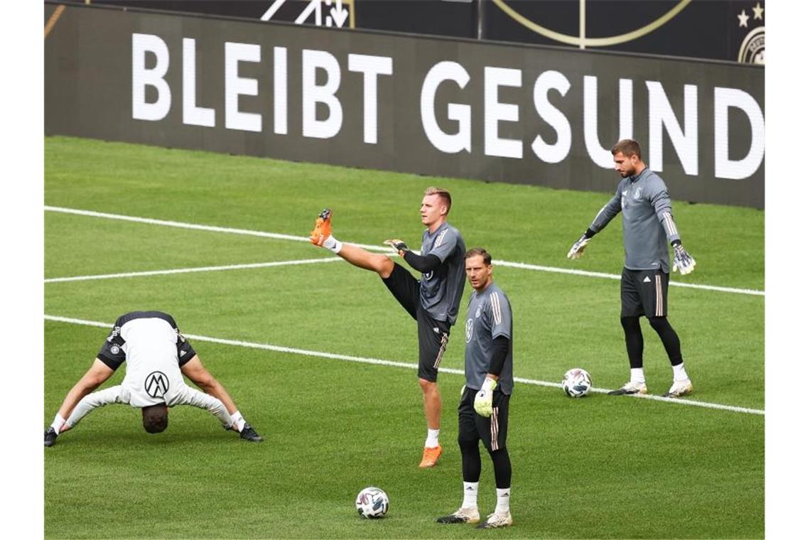 Bei den jüngsten Spielen gegen Spanien und die Schweiz spielte das DFB-Team noch vor leeren Tribünen. Foto: Christian Charisius/dpa