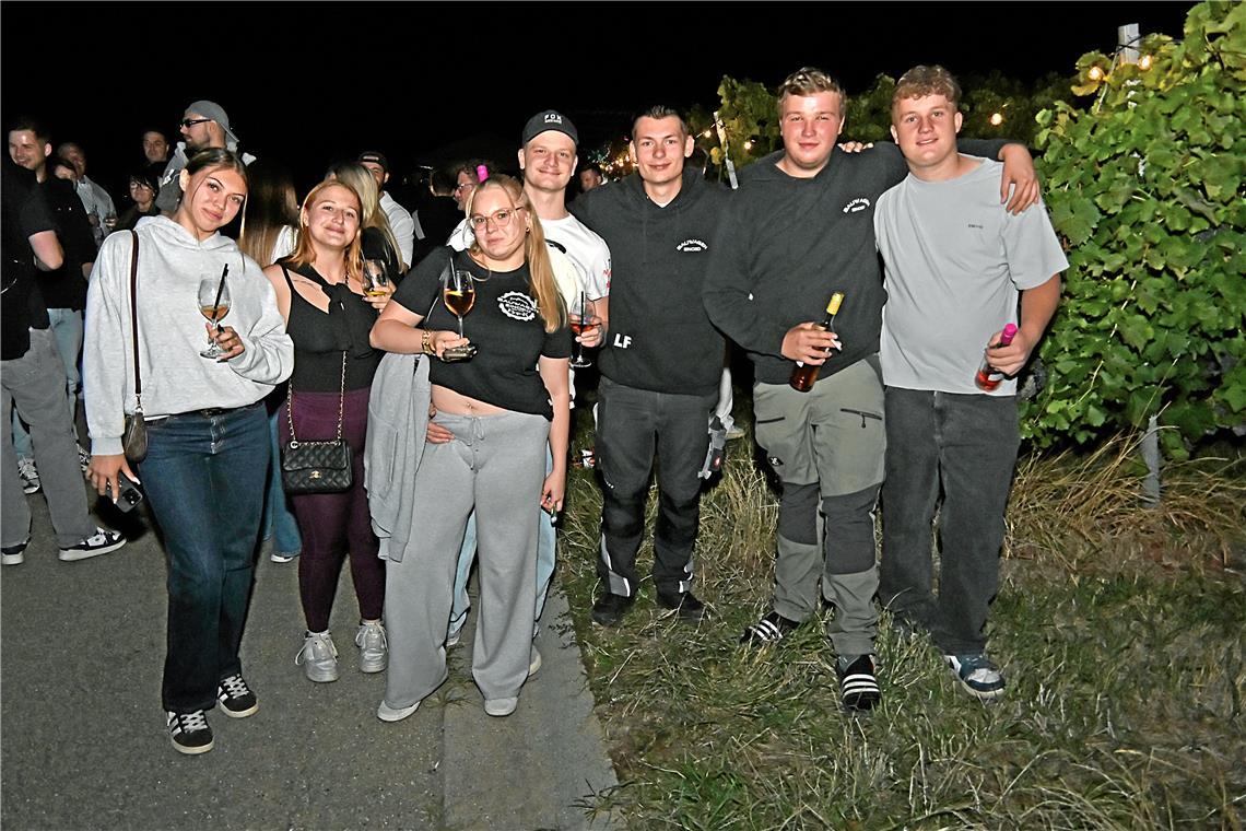 Bei den Jungwinzern von Marco Holzwarth wird für die jüngere Generation Partymus...