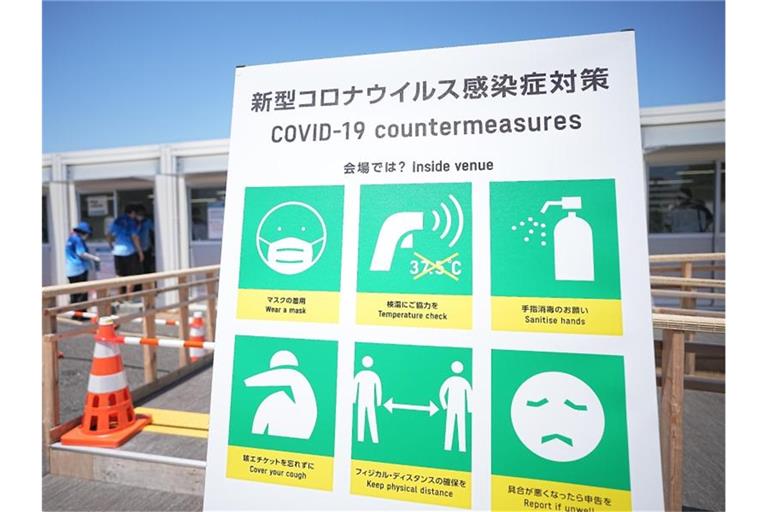Bei den Olympischen Spielen in Tokio gibt es weitere Corona-Fälle. Foto: Michael Kappeler/dpa