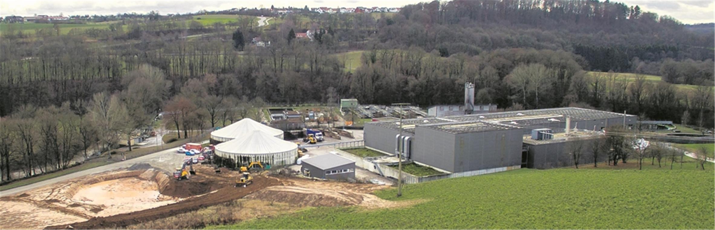 Großes Loch für einen neuen Speicher